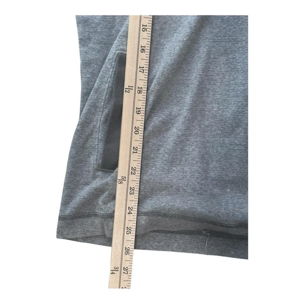 Banana Republic Men's Charcoal Button-Up Hooded Shirt Large